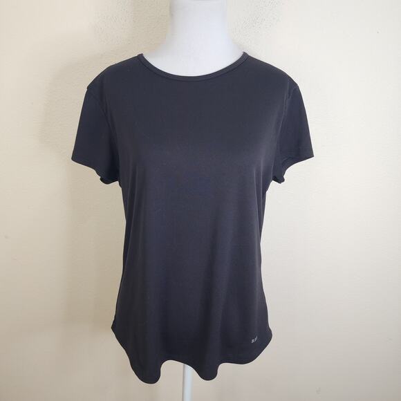 REI Co-op Womens Lightweight Base Layer Black Short SleeveShirt Size Large - Picture 1 of 5